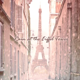 Icône de Theme Rain at the Eiffel Tower